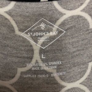 St John Black and White Dress